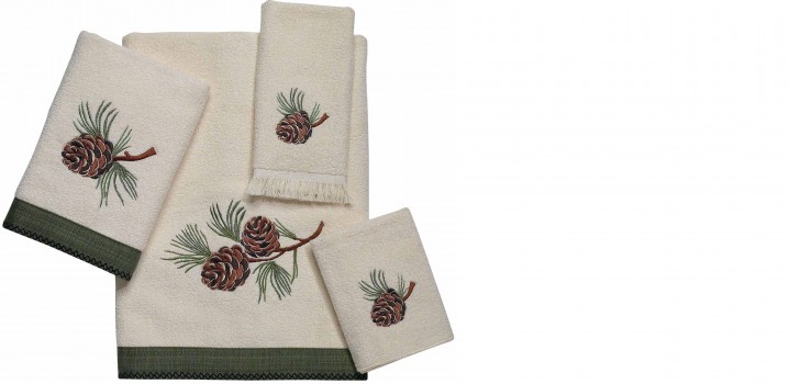 Pine Creek Pine Cone Towel Set Pine Creek Pine Cone Towel Set